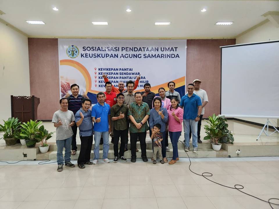 Sosialisasi Pendataan Umat Keuskupan Agung Samarinda