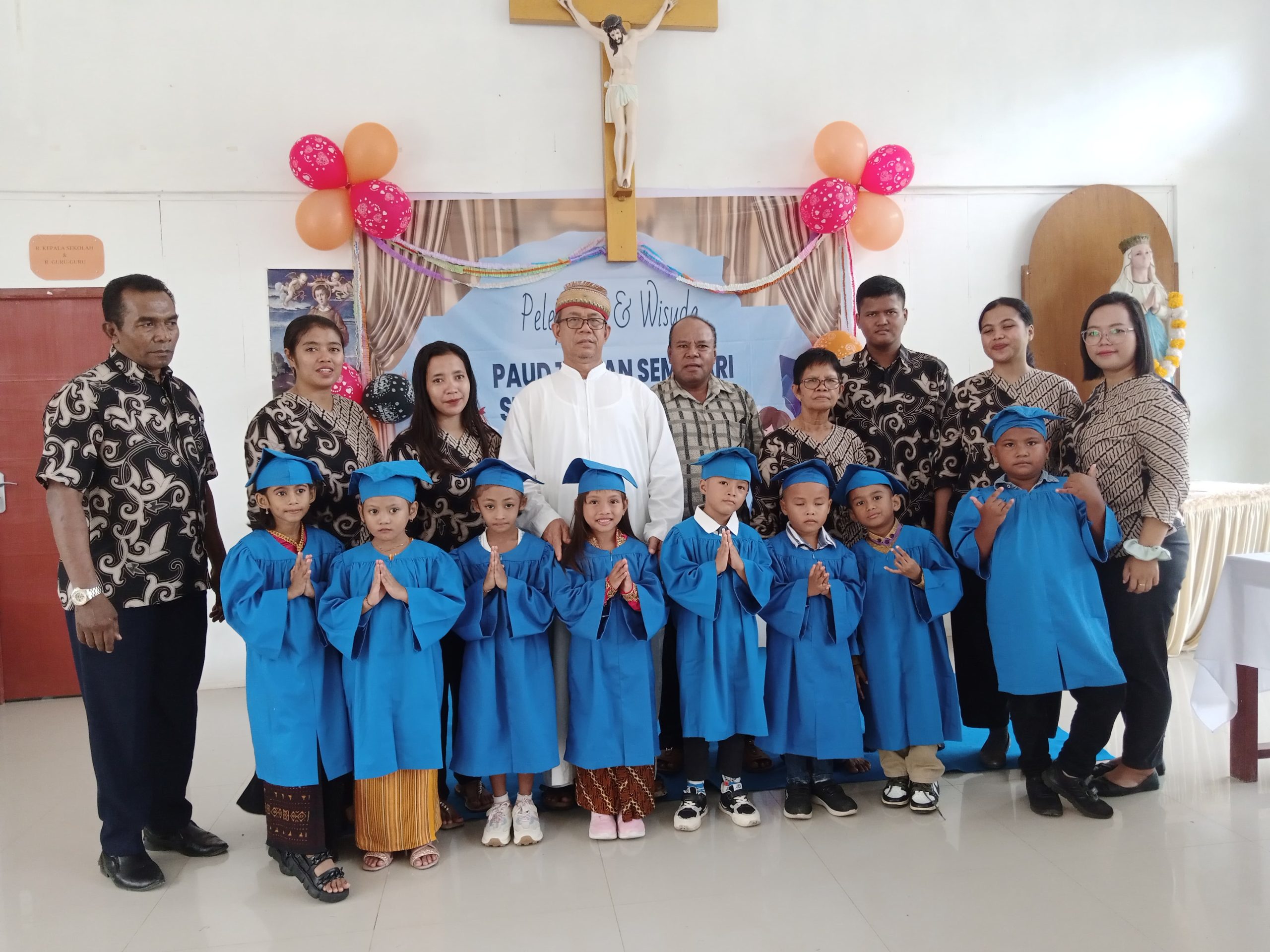 Pelepasan Dan Wisuda Angkatan Pertama PAUD Taman Seminari St. Stefanus Bukuan